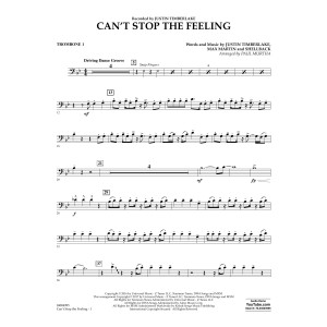 Can't Stop the Feeling - Trombone 1